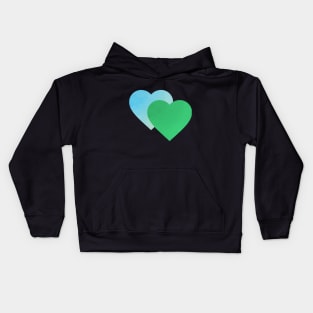 Blue Greening Kids Hoodie